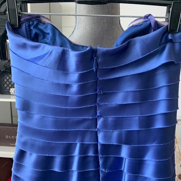 BCBG Bandage Satin Dress - Picture 4 of 8